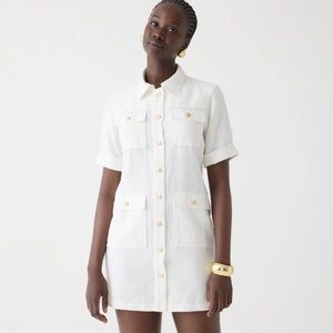 J. Crew NWT❗️Gamine shirtdress in linen